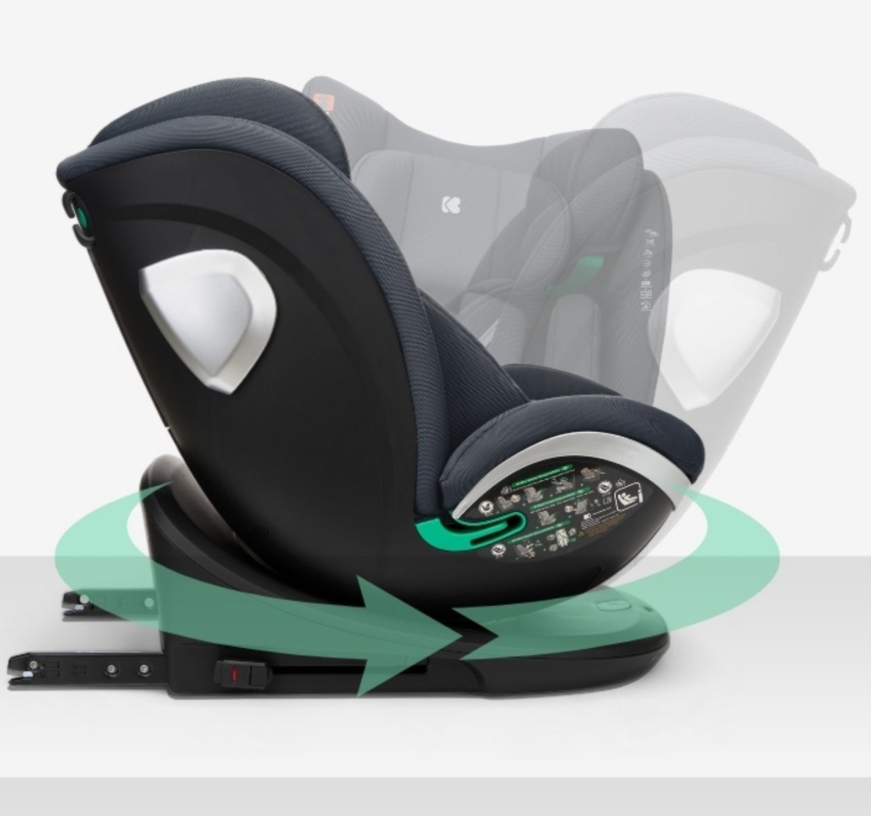 Kikka Boo i-Drive Isofix i-Size auto sedište za bebe 40-150cm