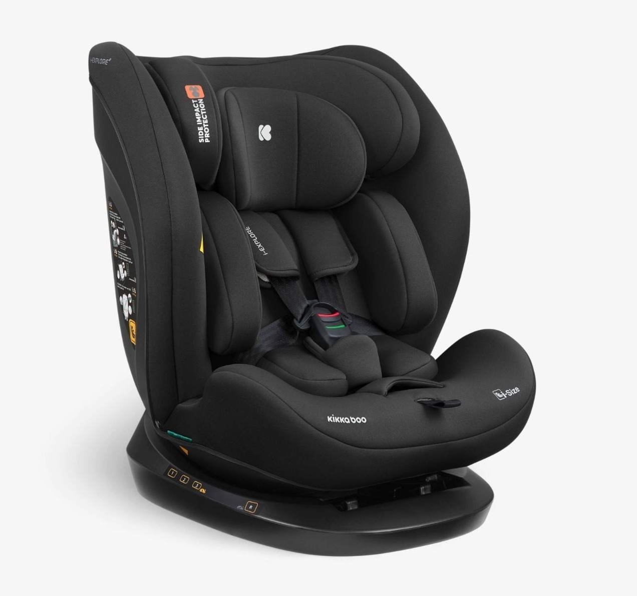 Kikka Boo I-Explore 2 Premium i-Size auto sedište 40-150cm Black