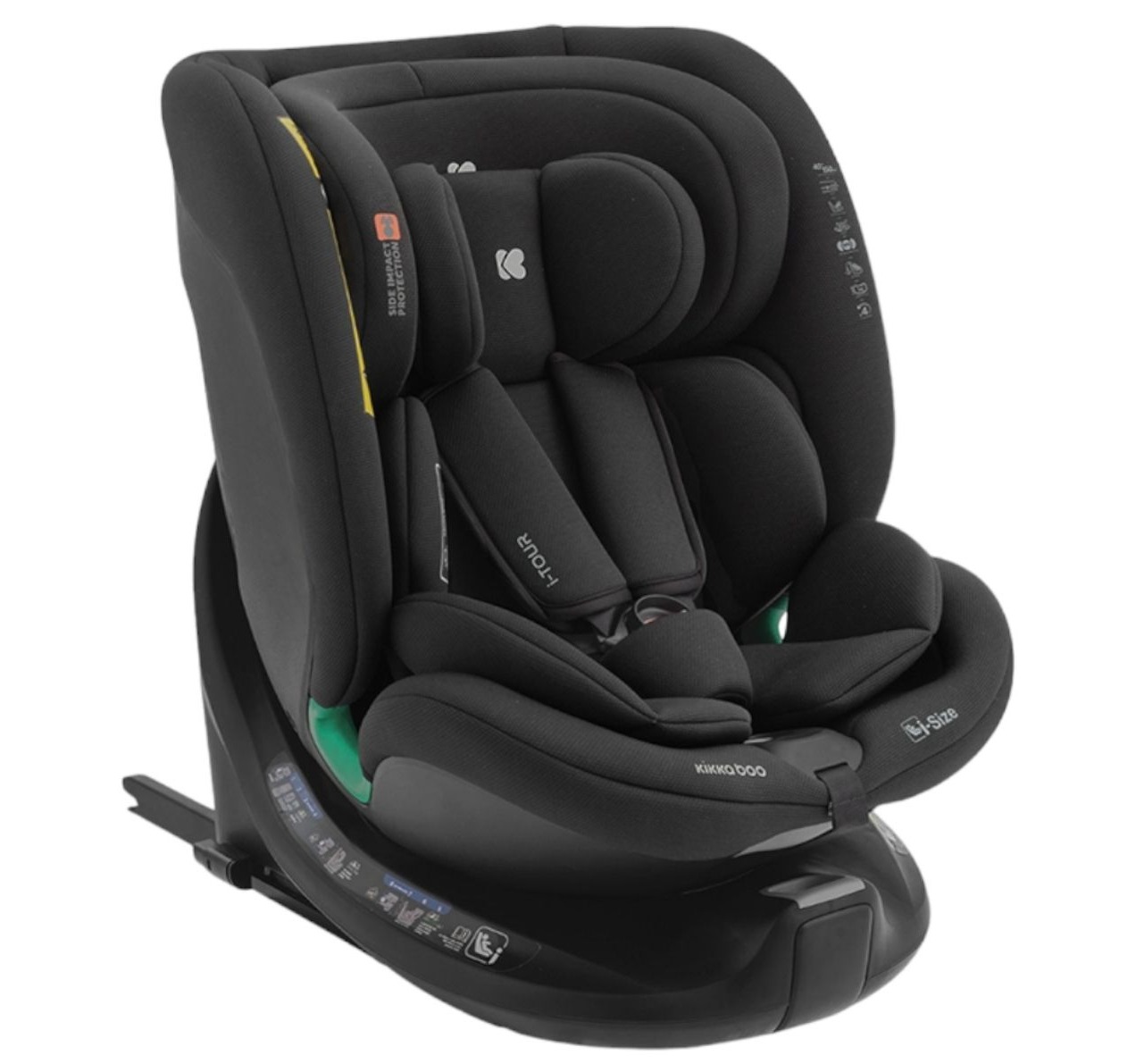 Kikka Boo i-Tour i-Size Isofix auto sedište za decu 40-150cm Black