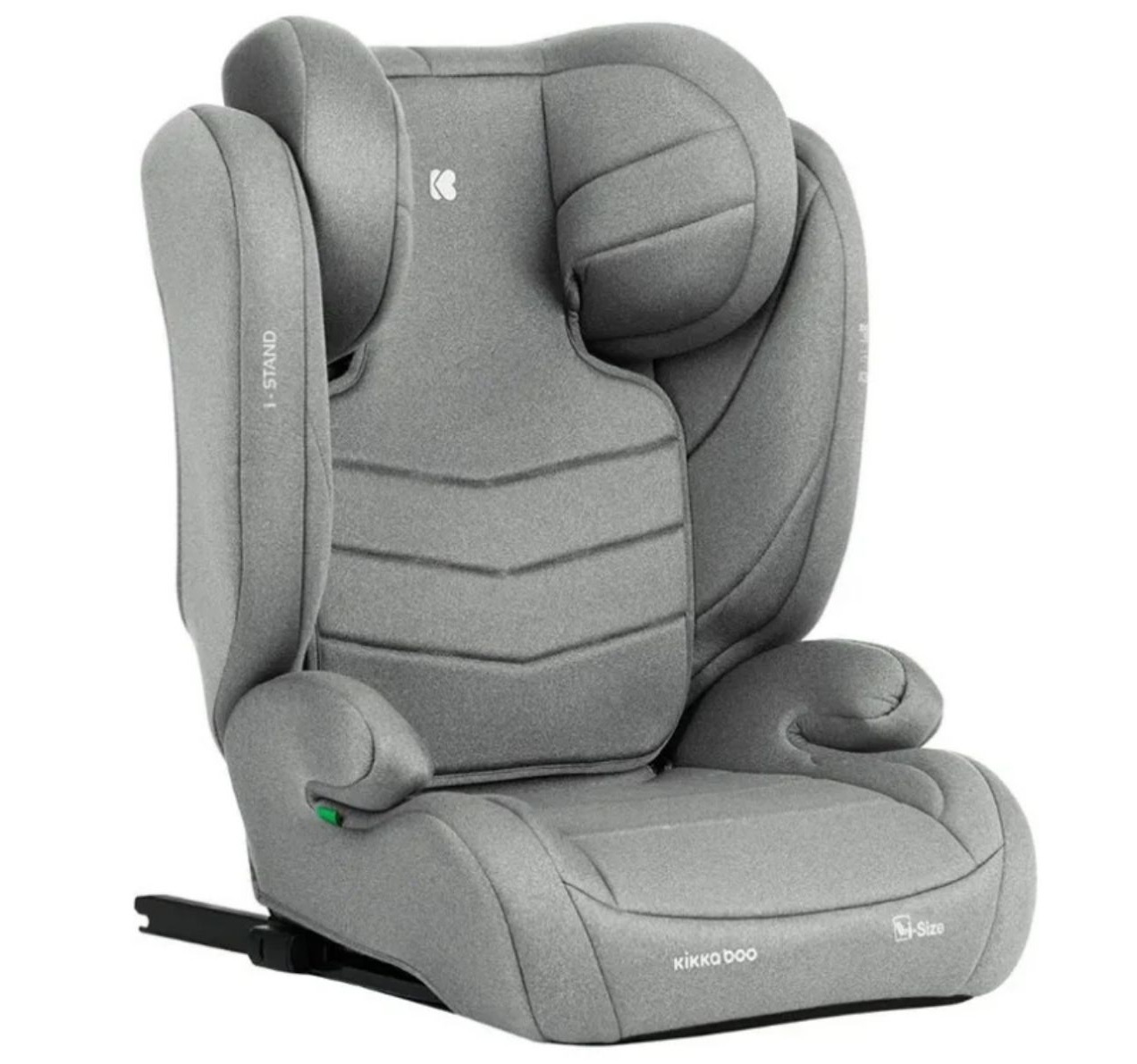 Kikka Boo i-Stand i-Size Isofix auto sedište  za decu 100-150cm Light Grey