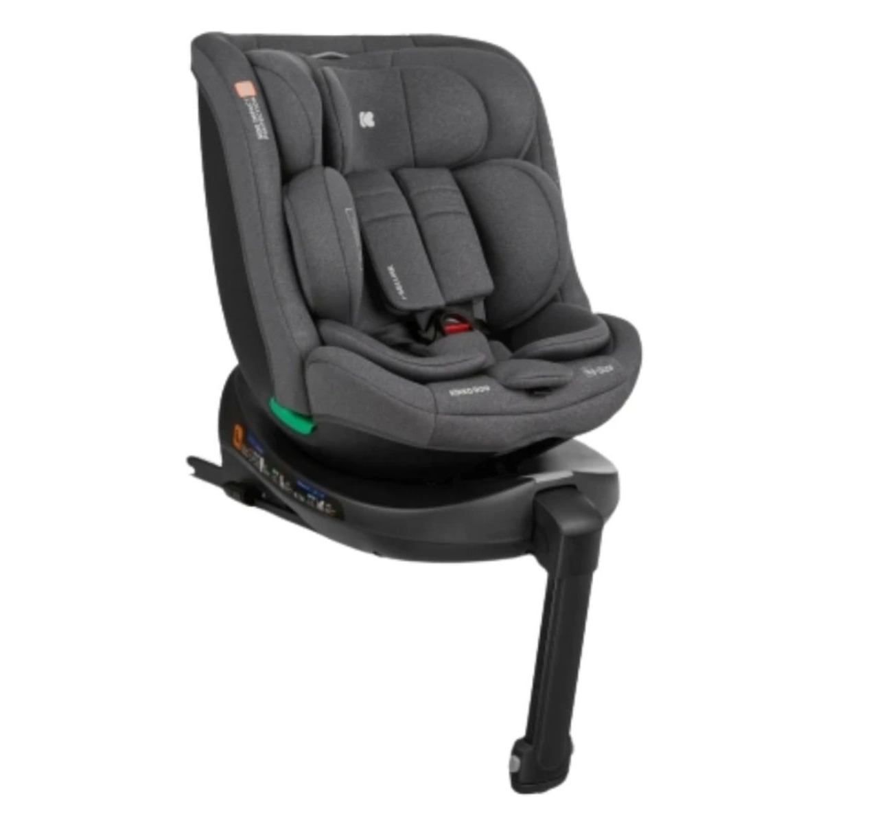 Kikka Boo i-Secure i-Size Isofix auto sedište za bebe 40-150cm Dark grey