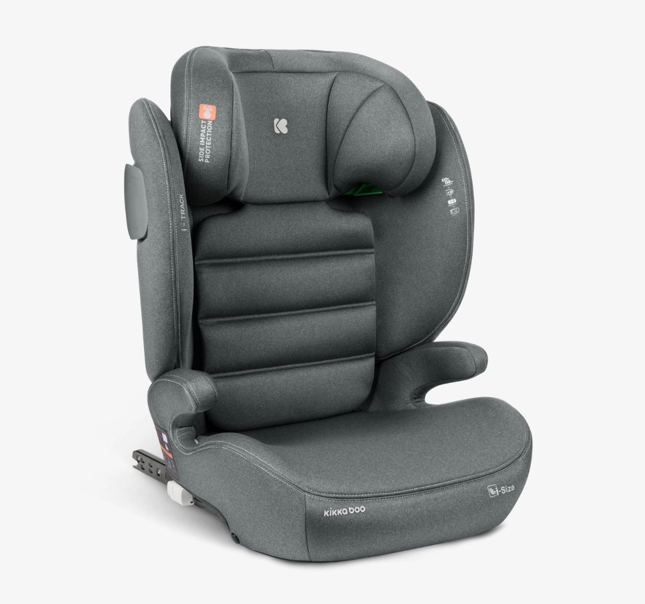 Kikka Boo i-Track i-Size Isofix auto sedište za decu 100-150cm Dark grey