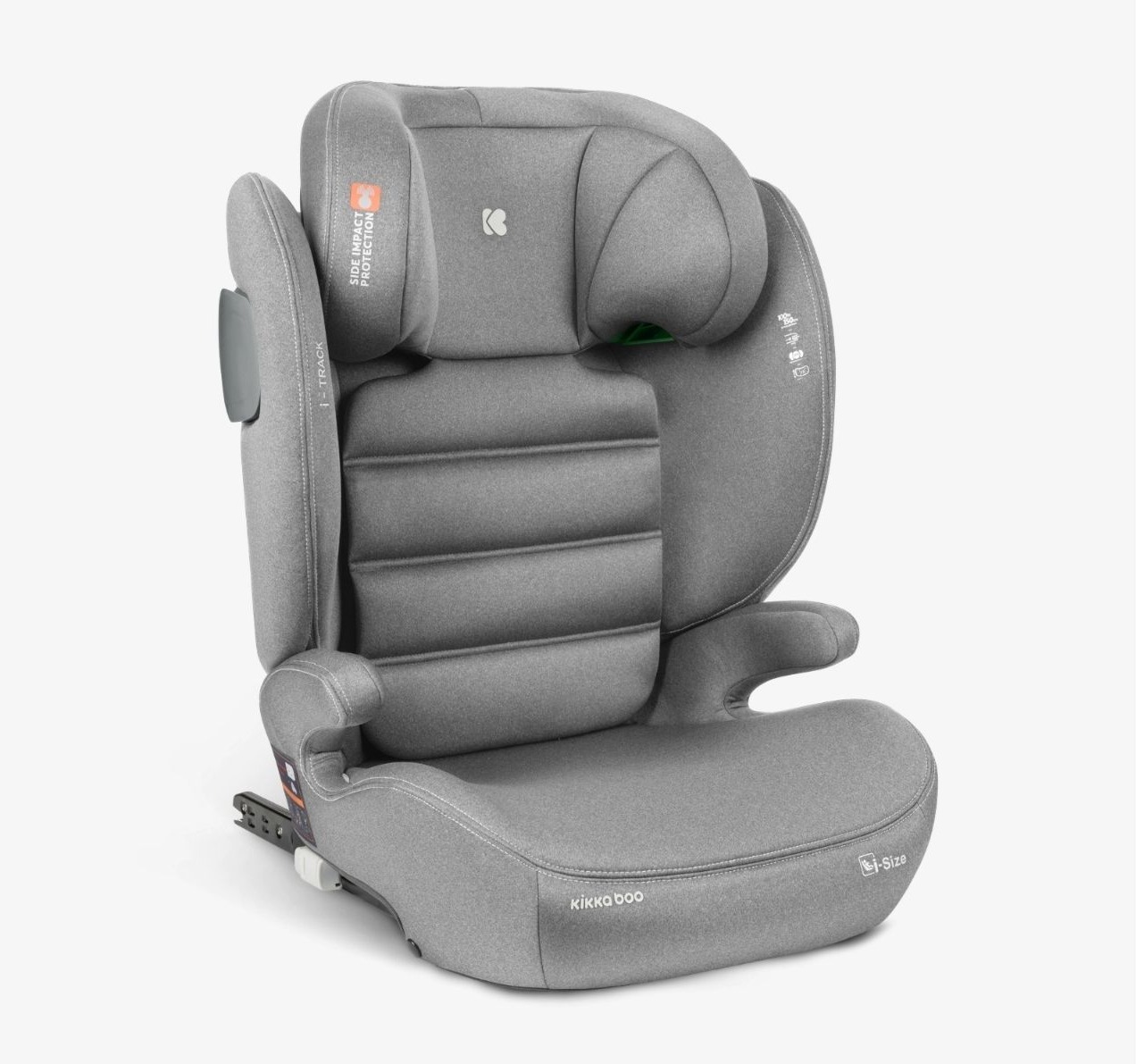 Kikka Boo i-Track i-Size Isofix auto sedište za decu 100-150cm Light grey