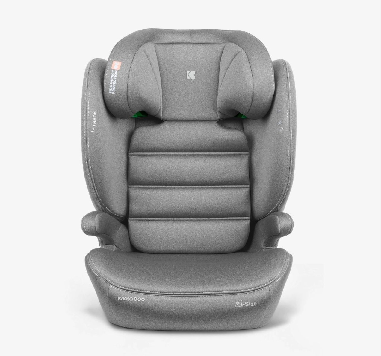 auto sediste za decu od 100 do 150 cm Kikka Boo I-Track svetlo sivo Happy kids
