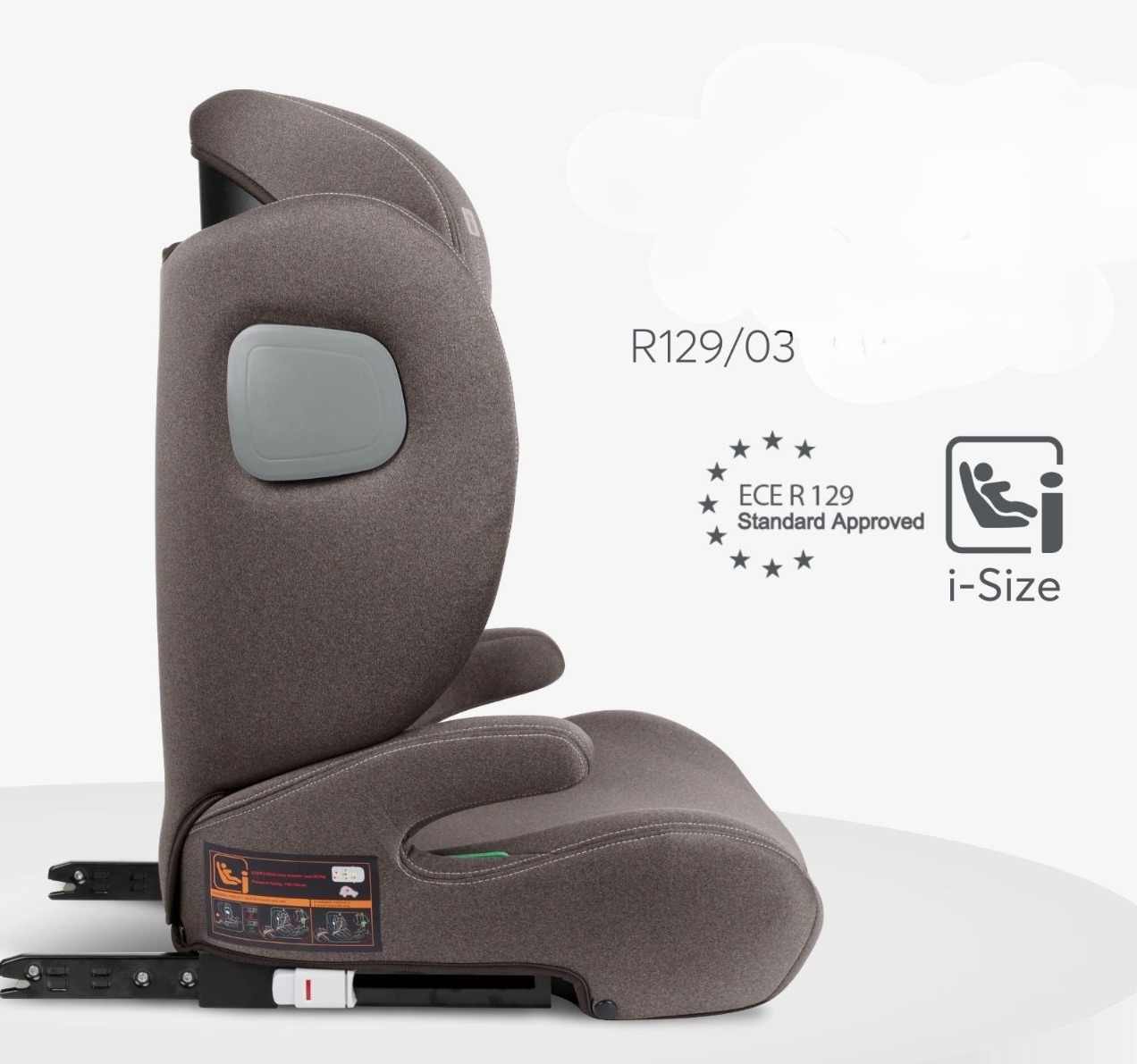Kikka Boo I-Track i  Size isofix auto sediste u bez boji Happy kids