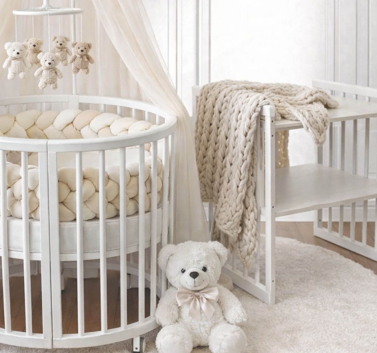 Only Dream okrugli krevetac za bebe 9u1 jpg1 Happy kids