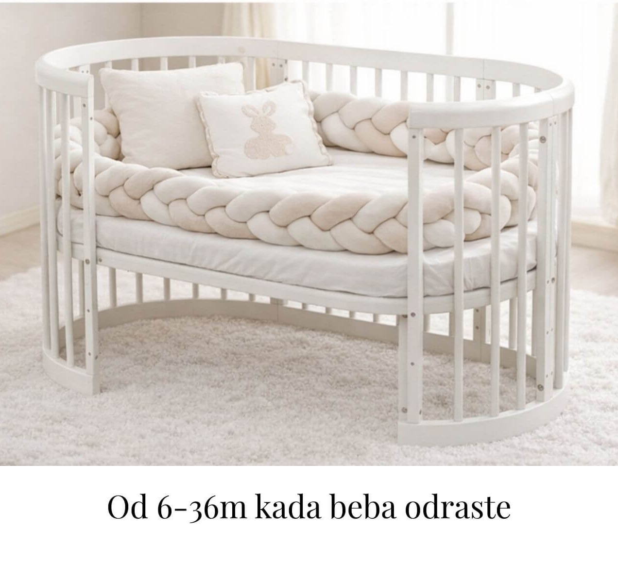 okrugli krevetac za bebe Only Dream 9u1 jpg2 Happy kids