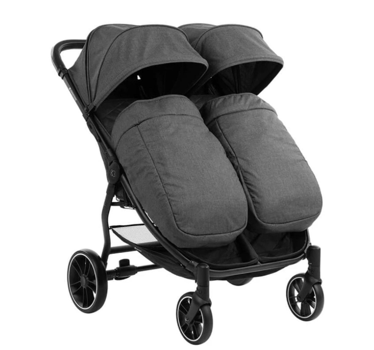 Kikka Boo Happy 2 kolica za blizance od 0m dark grey jpg7 Happy kids