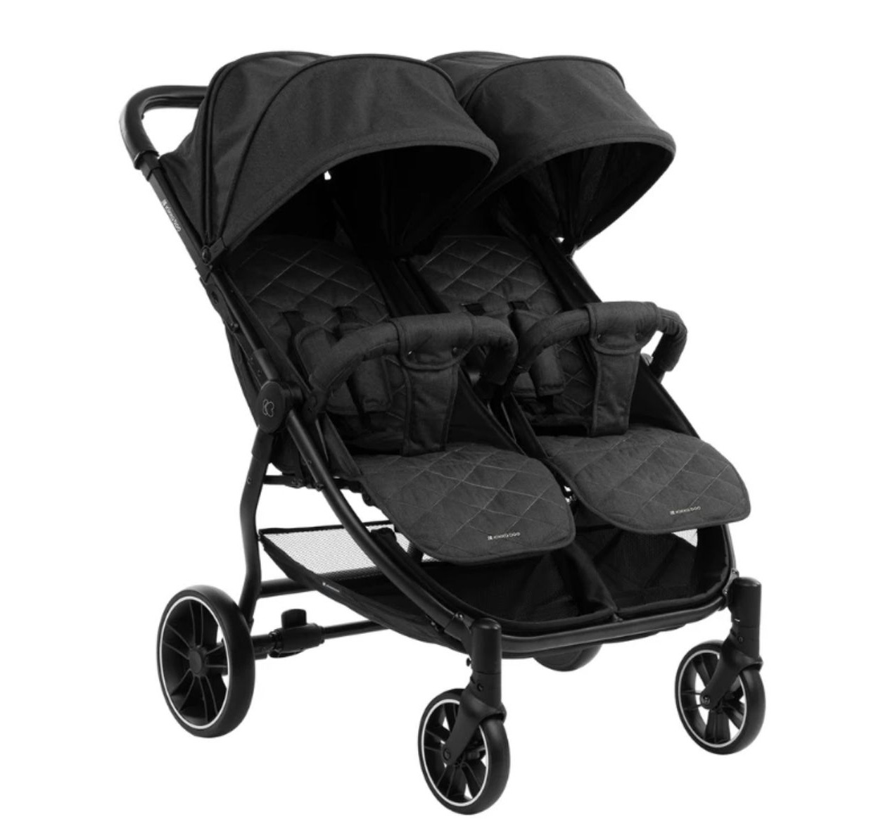 Kikka Boo Happy 2 kolica za blizance od 0m Black jpg1 Happy kids