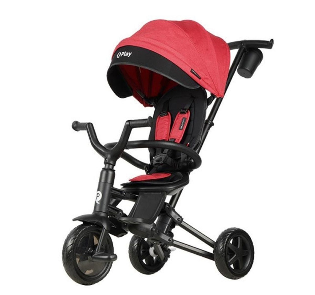 QPlay Nova Niello tricikl za decu 3u1 10m+ Red