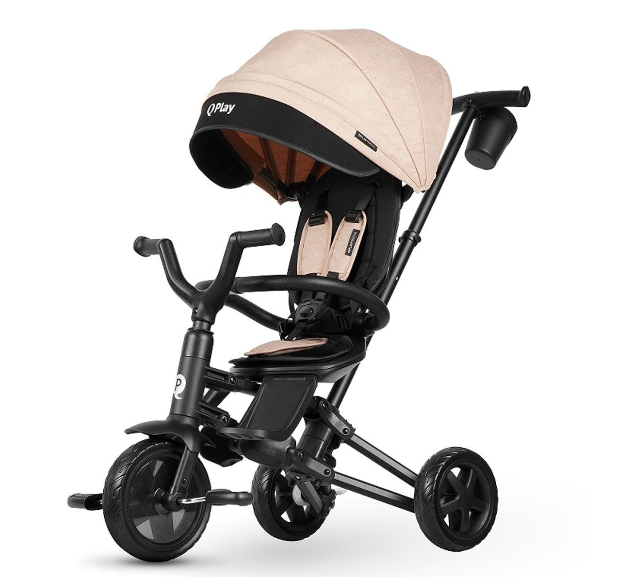 QPlay Nova Niello tricikl za decu 3u1 10m+ Beige