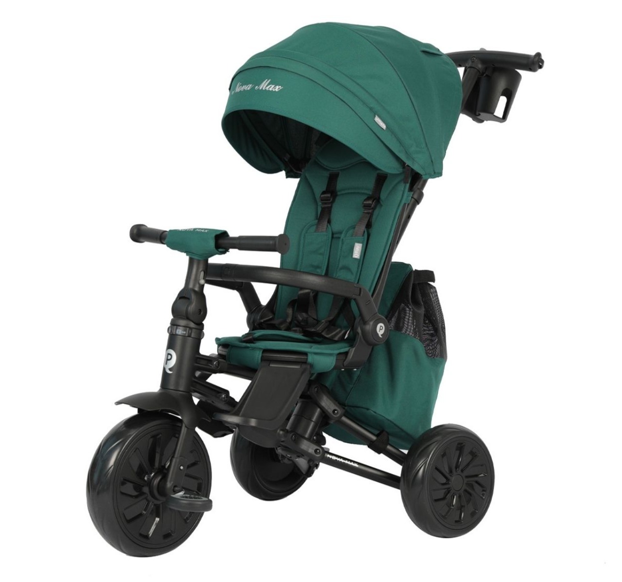 QPlay Nova Max tricikl za decu do 25kg zeleni jpg1 Happy kids