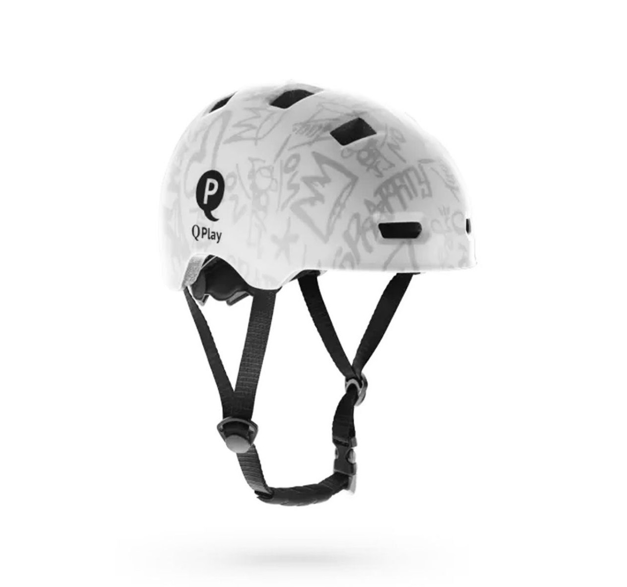 QPlay Helmet S dečija kaciga GT-Air 48-53cm White
