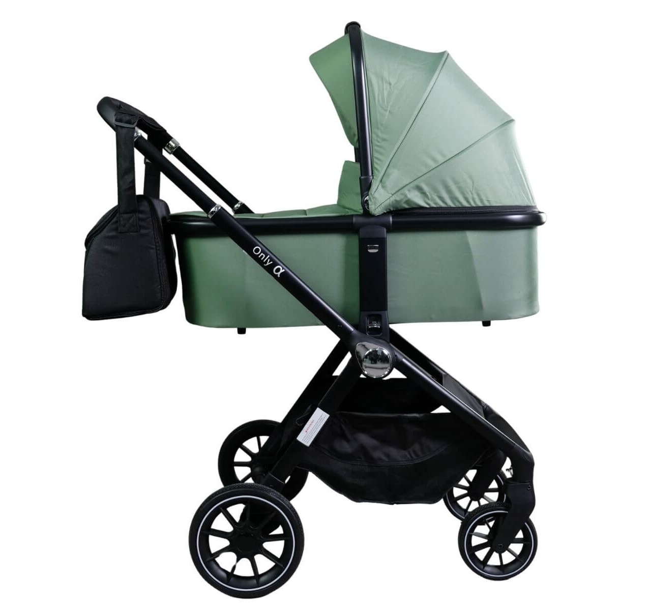 Only Alfa Premium kolica za bebe 3u1 sa tvrdom korpom zelena jpg12 Happy kids
