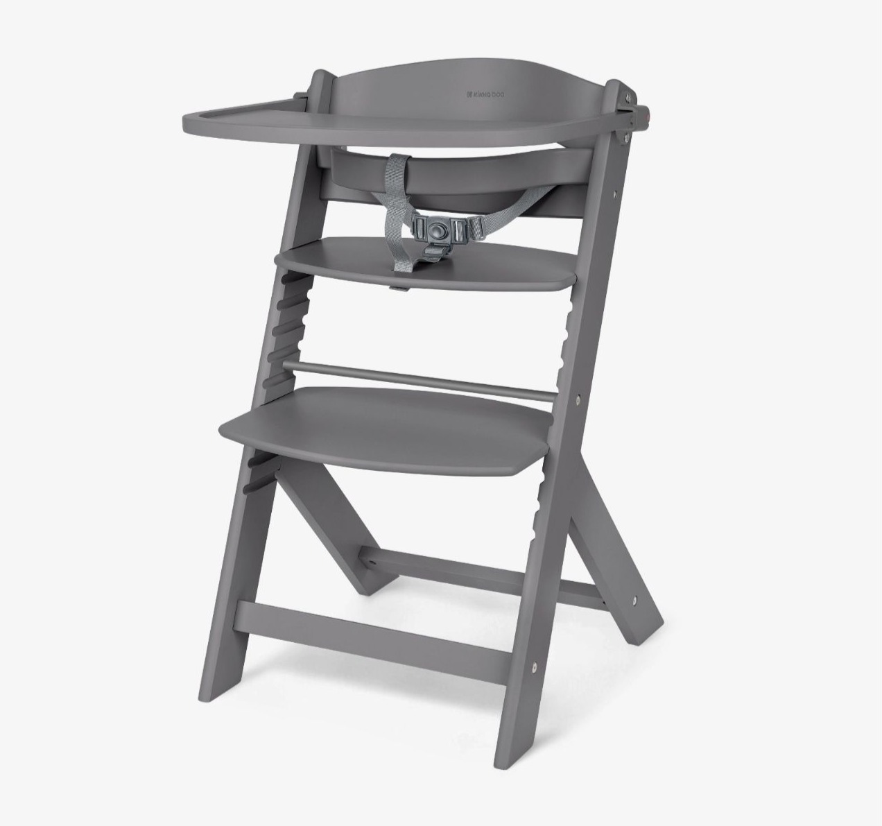 Kikka Boo Nody drvena hranilica za decu Dark Grey