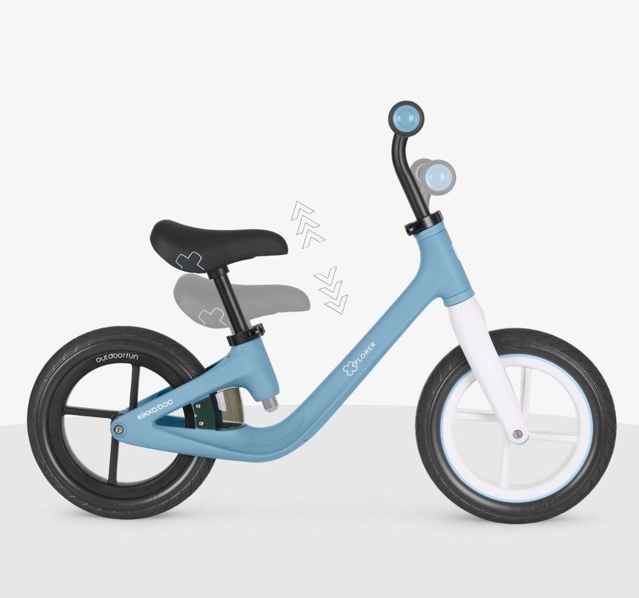 Kikka Boo Xplorer balans bike sa regulisanjem visine sedista