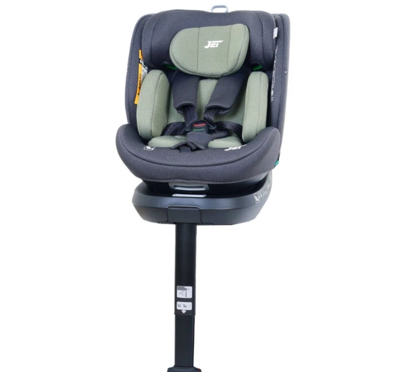 Jungle Jet I-Size Isofix auto sedište za decu 40-150cm Green