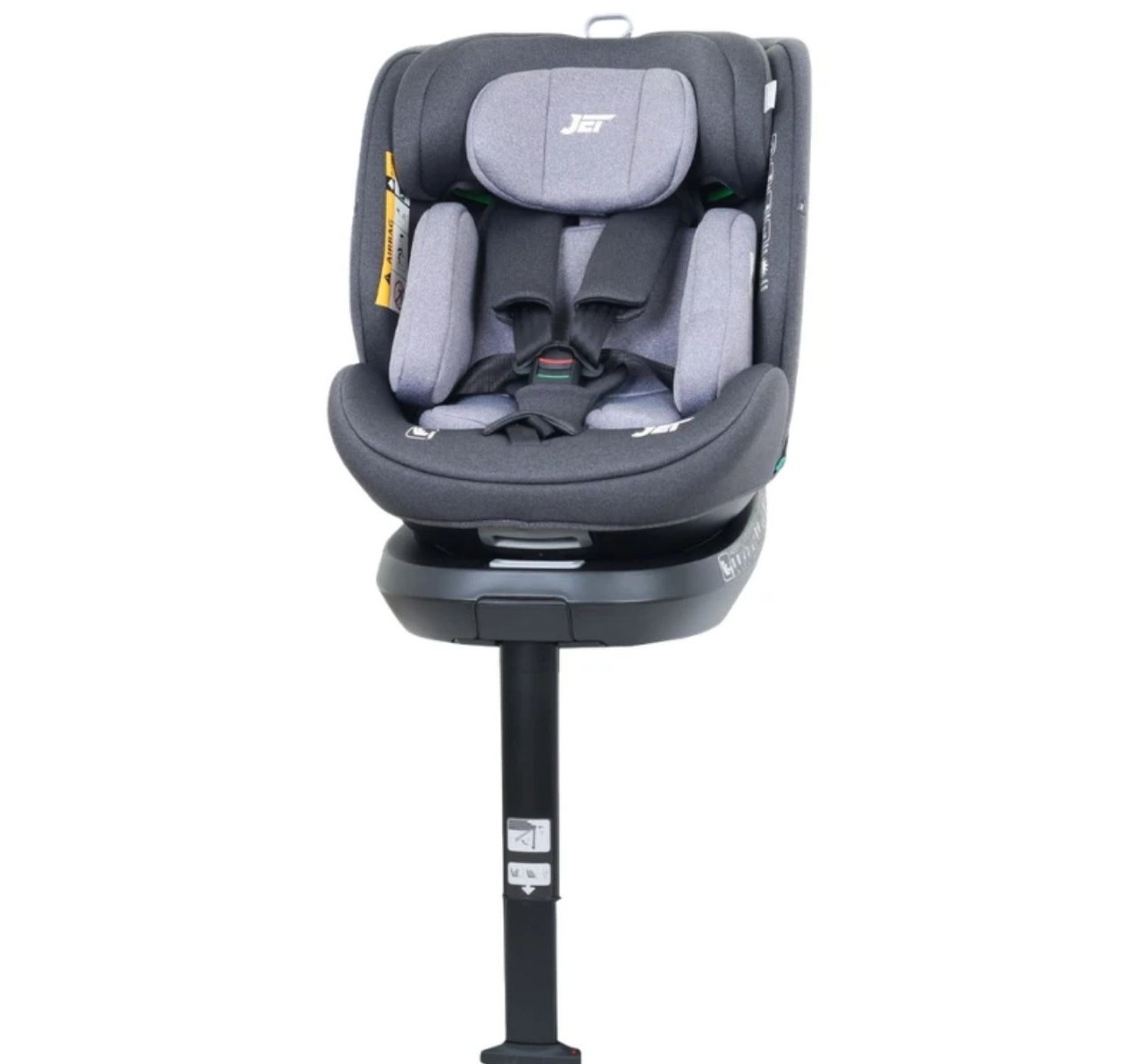 Jungle Jet I-Size Isofix auto sedište za decu 40-150cm Grey