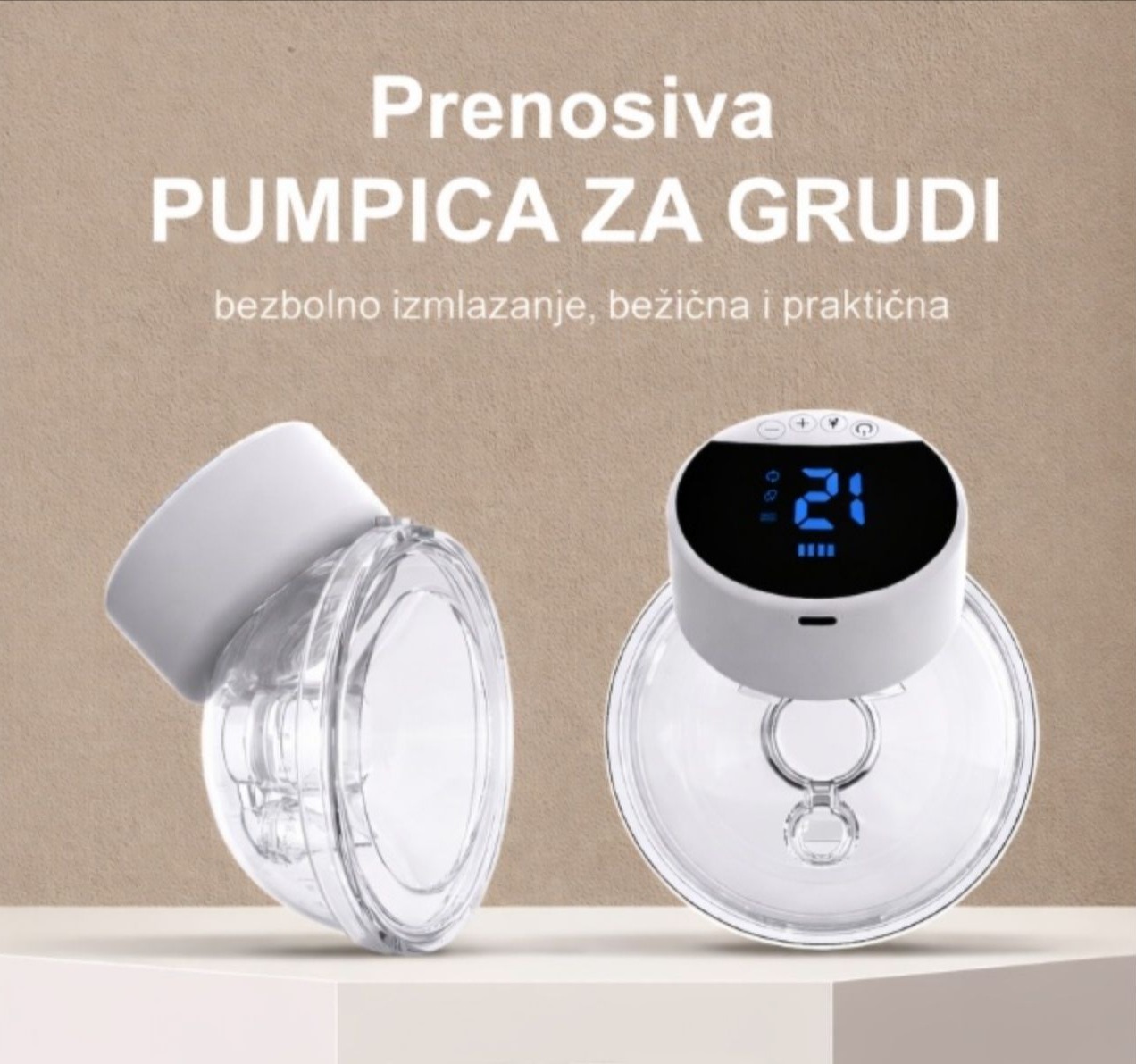 BBO Hands free električna pumpica za grudi