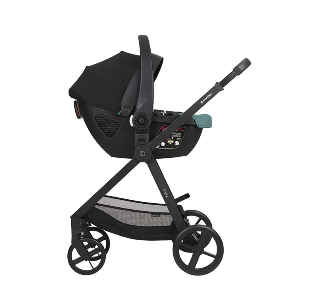 Mia kolica 3u1 sa auto sedistem-Happy kids