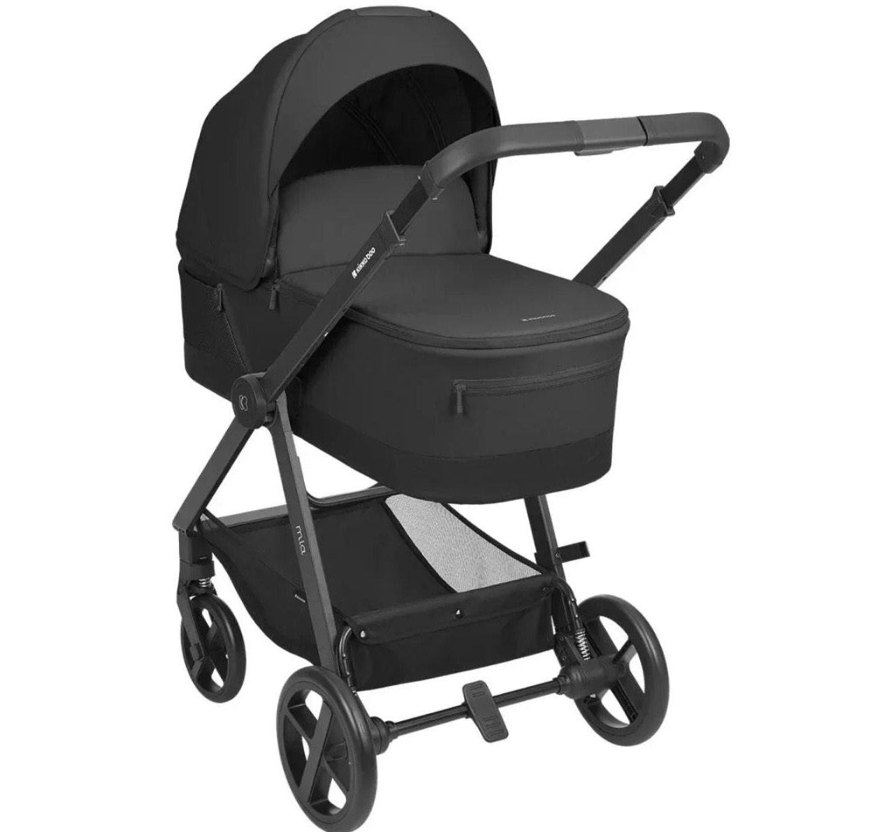 Kikka Boo kolica 3u1 crna-Happy kids