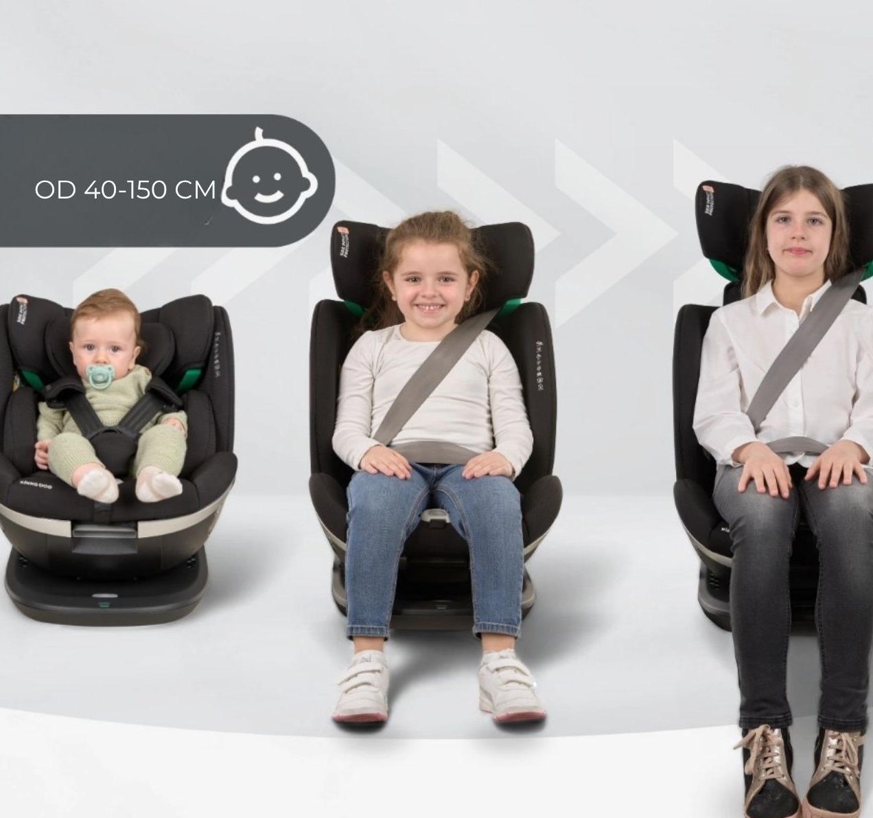 Kikka Boo I Drive i size auto sediste-Happy kids