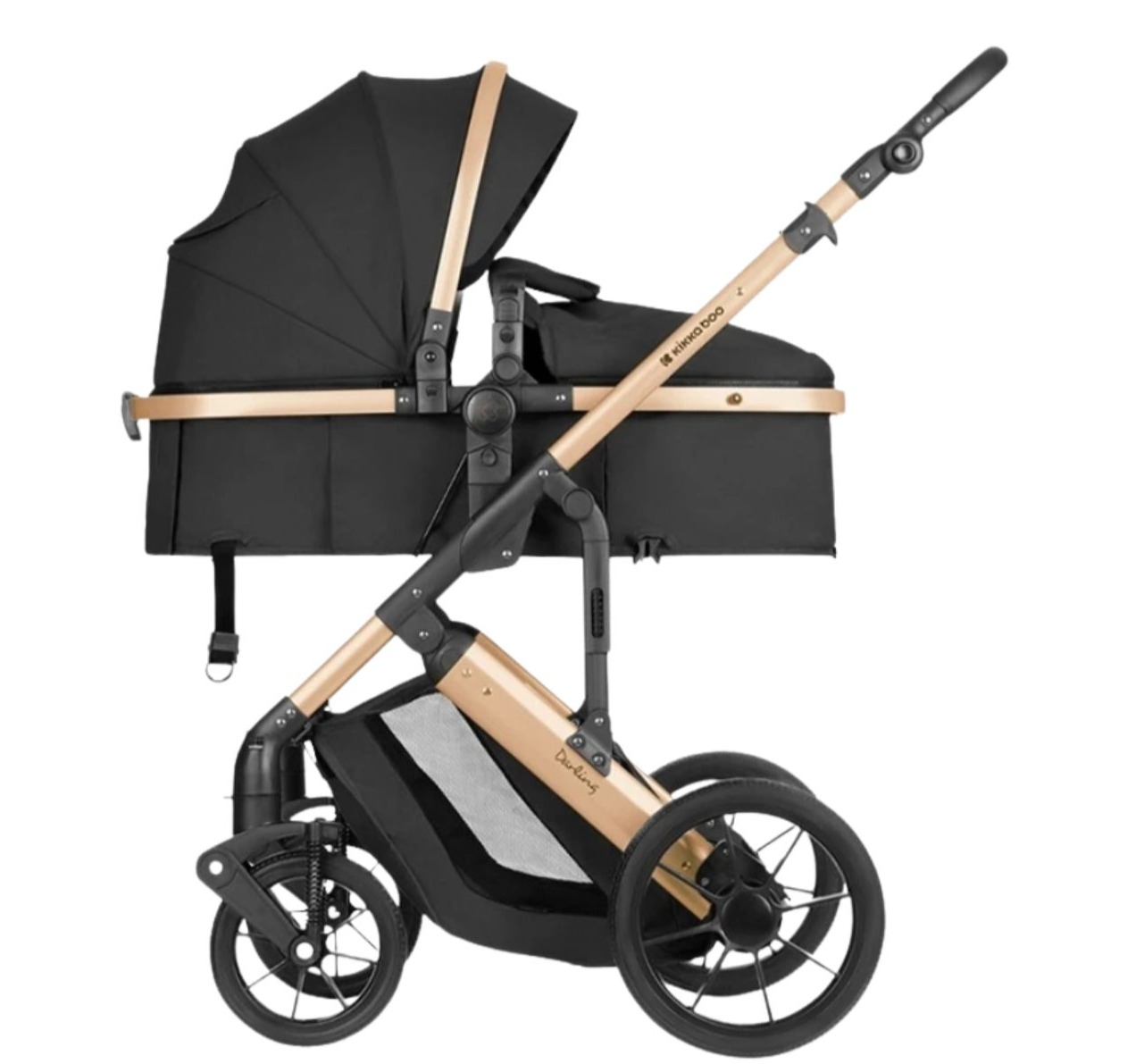 Darling Premium kolica 2u1 u crnoj boji