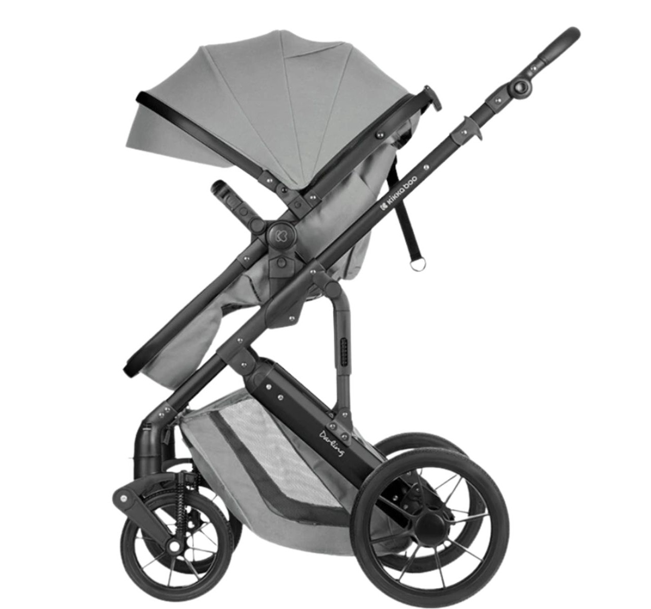 Darling Premium kolica 2u1 svetlo siva-Happy kids