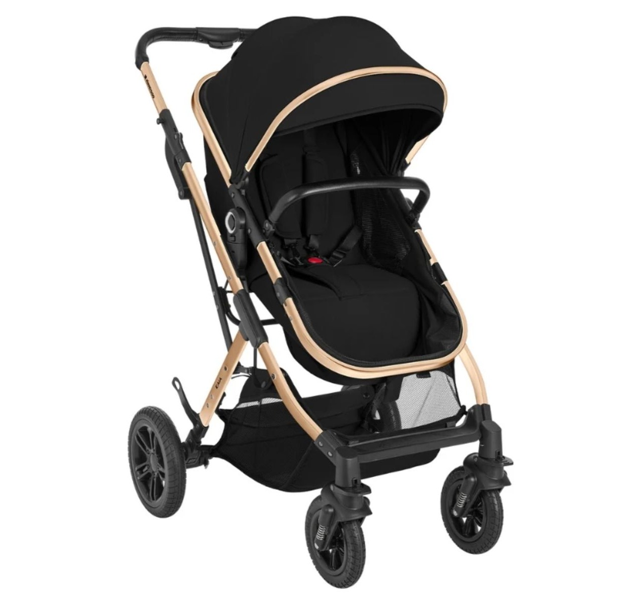 Kaia Premium kolica 2u1 crna -Happy kids