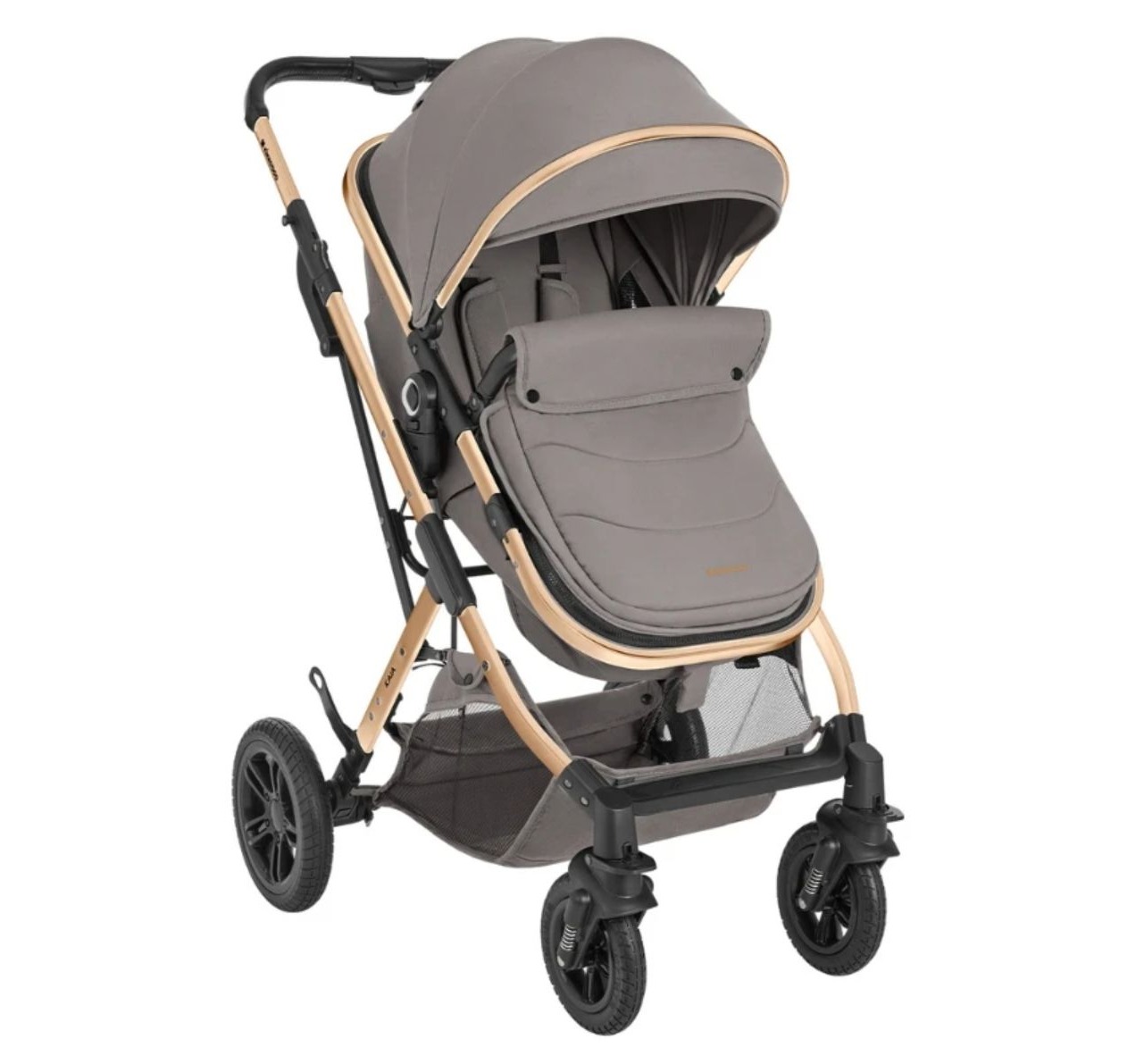 Kika Boo Kaia kolica za bebe 2u1 Light grey