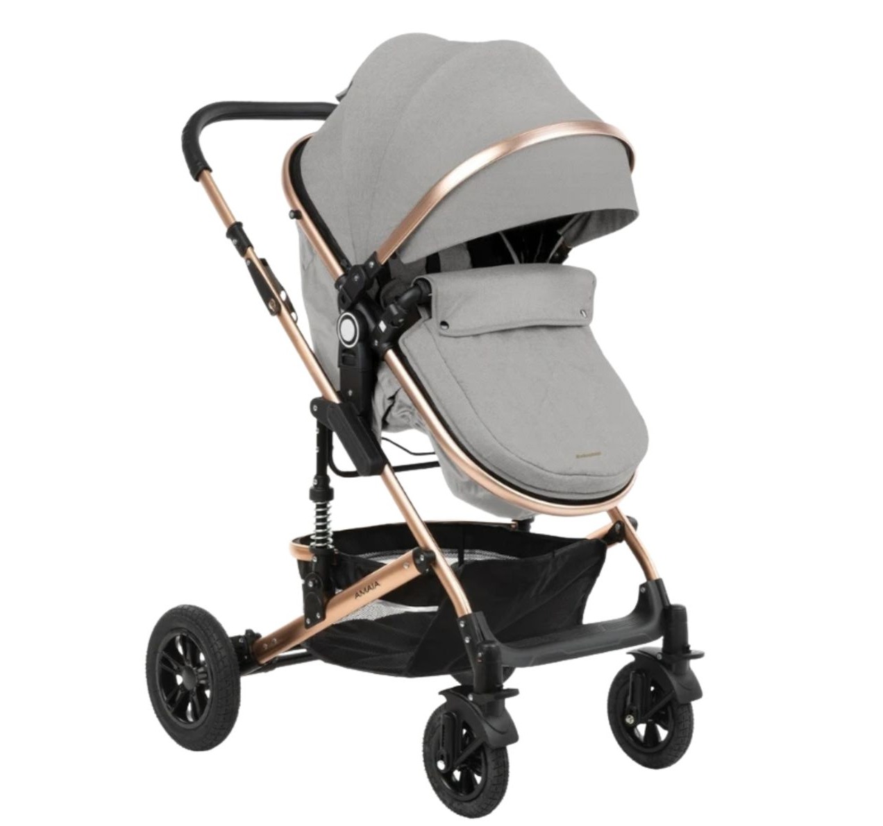 Kikka Boo Amaia Premium kolica za bebe 2u1 do 22kg Light grey