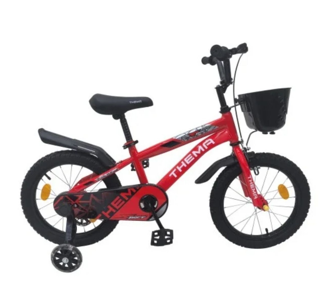 Temu sport bicikl za decu TS-20 Crveni sa zadnjom kocnicom-Happy kids