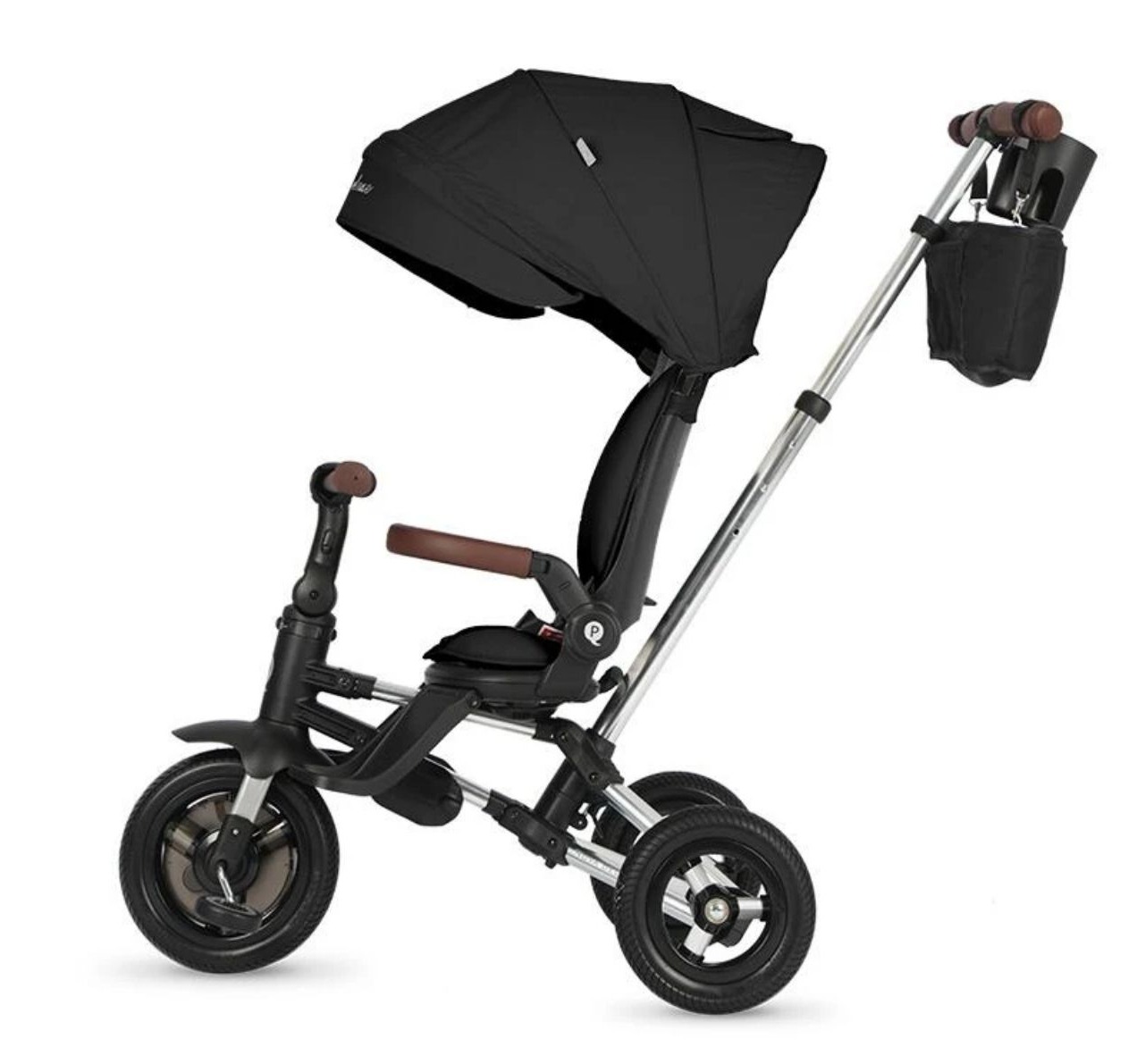 Qplay Nova Deluxe tricikl crni-Happy kids