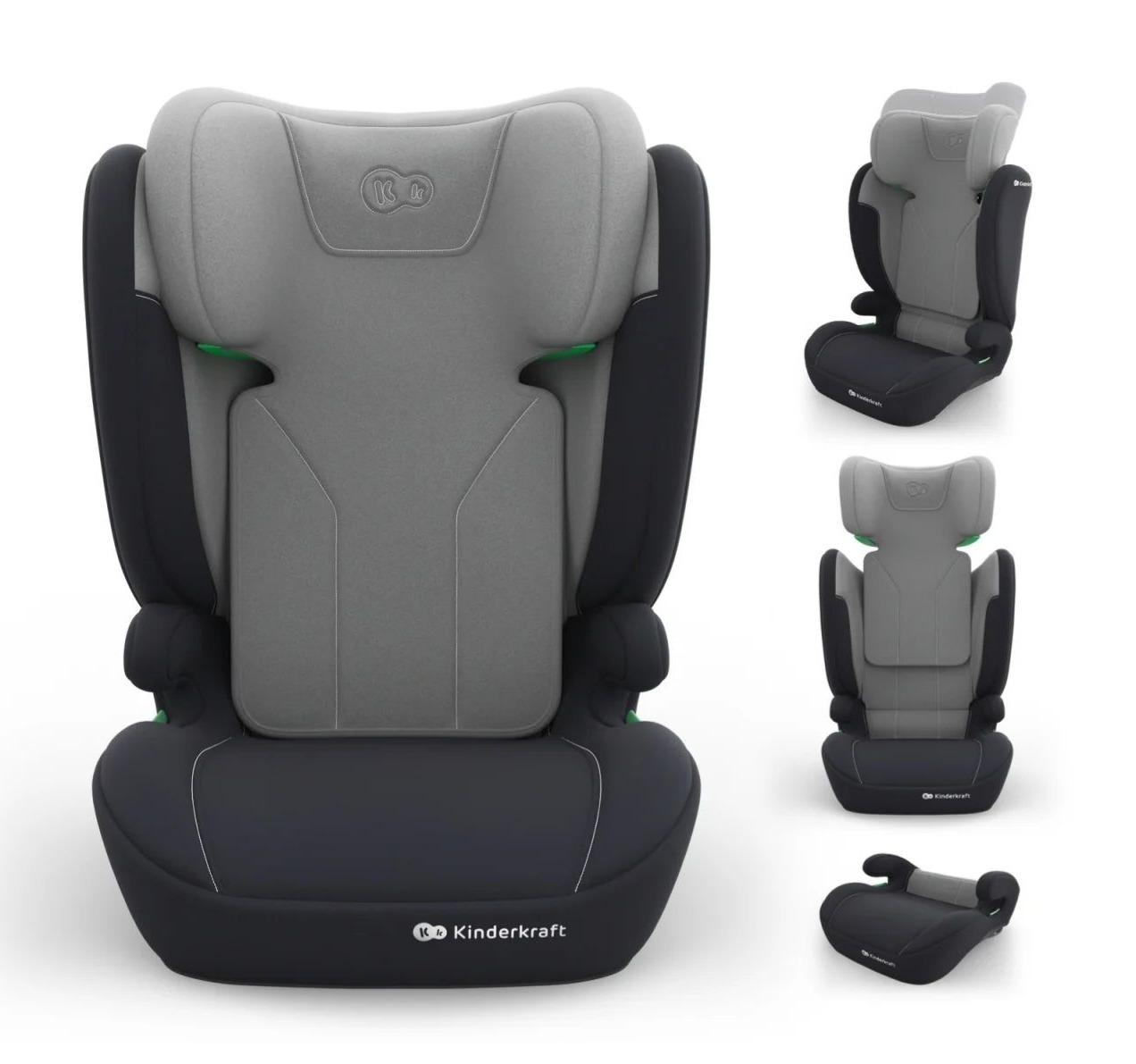 Kinderkraft i-Spark 2 Plus auto sedište za decu i-Size 100-150cm  Grey