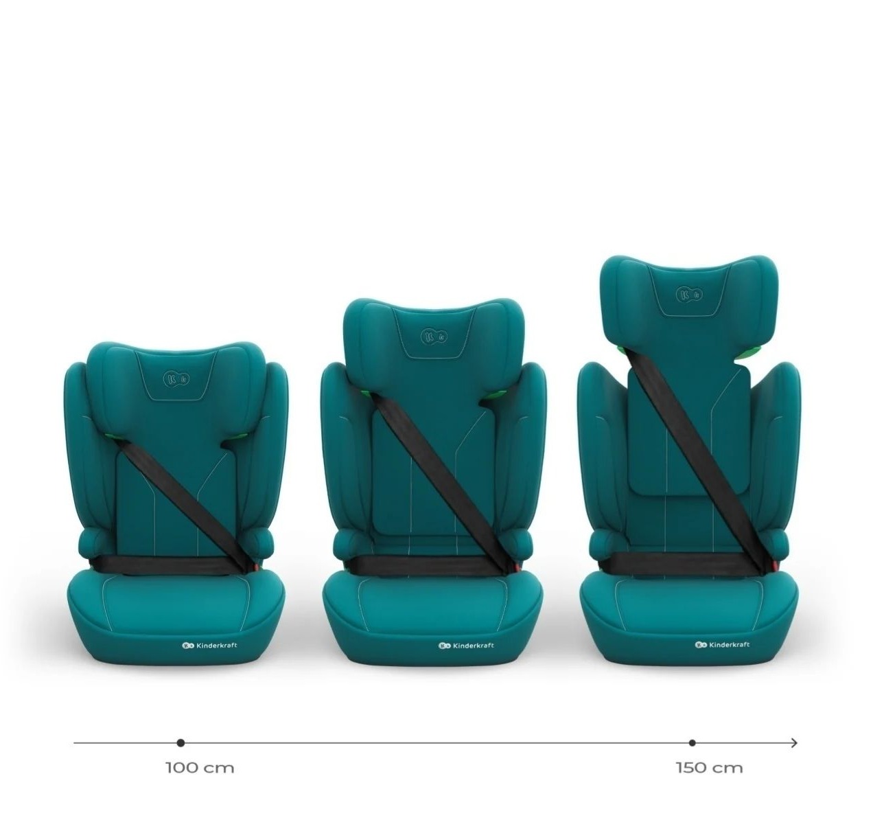 Kinderkraft Spark 2 plus auto sediste i size zeleno-Happy kids