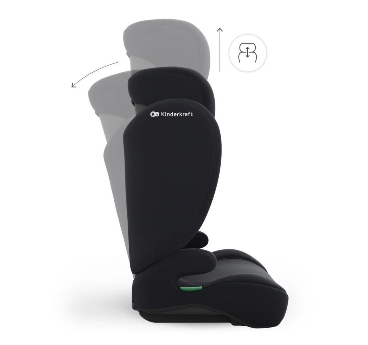 Spark 2 plus auto sediste crno sa i size naslonom