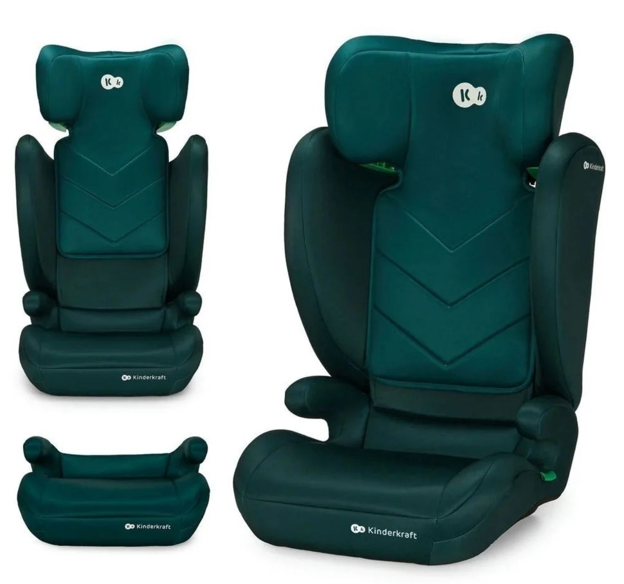 Kinderkraft i-Spark i-Size auto sedište za decu 100-150cm Green