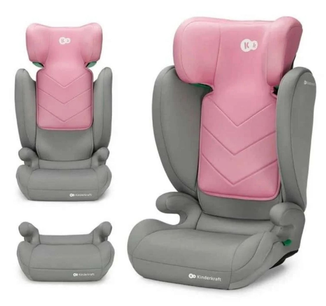 Kinderkraft i-Spark i-Size auto sedište za decu 100-150cm Pink