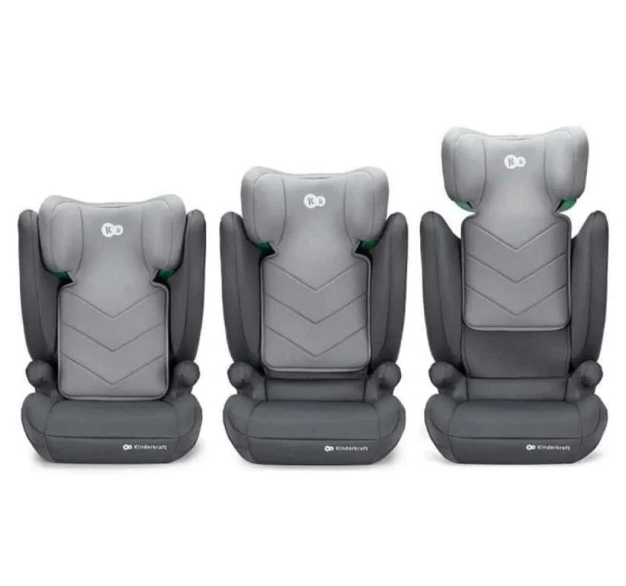 Kinderkraft I-Spark i-Size auto sediste sivo za decu od 100-150cm-Happy kids