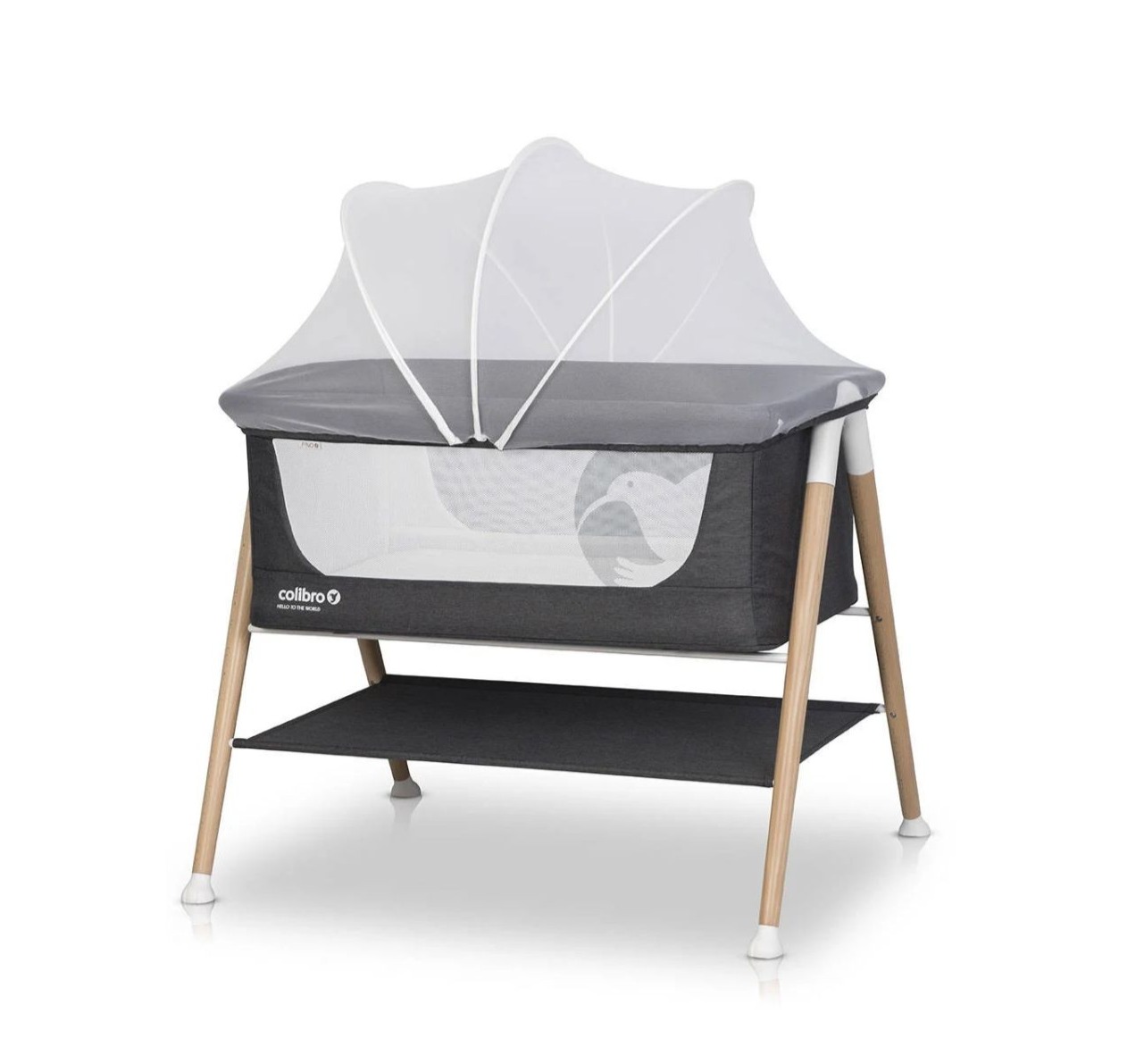 Colibro Pino kolevka za bebe do 9kg Onyx-Happy kids