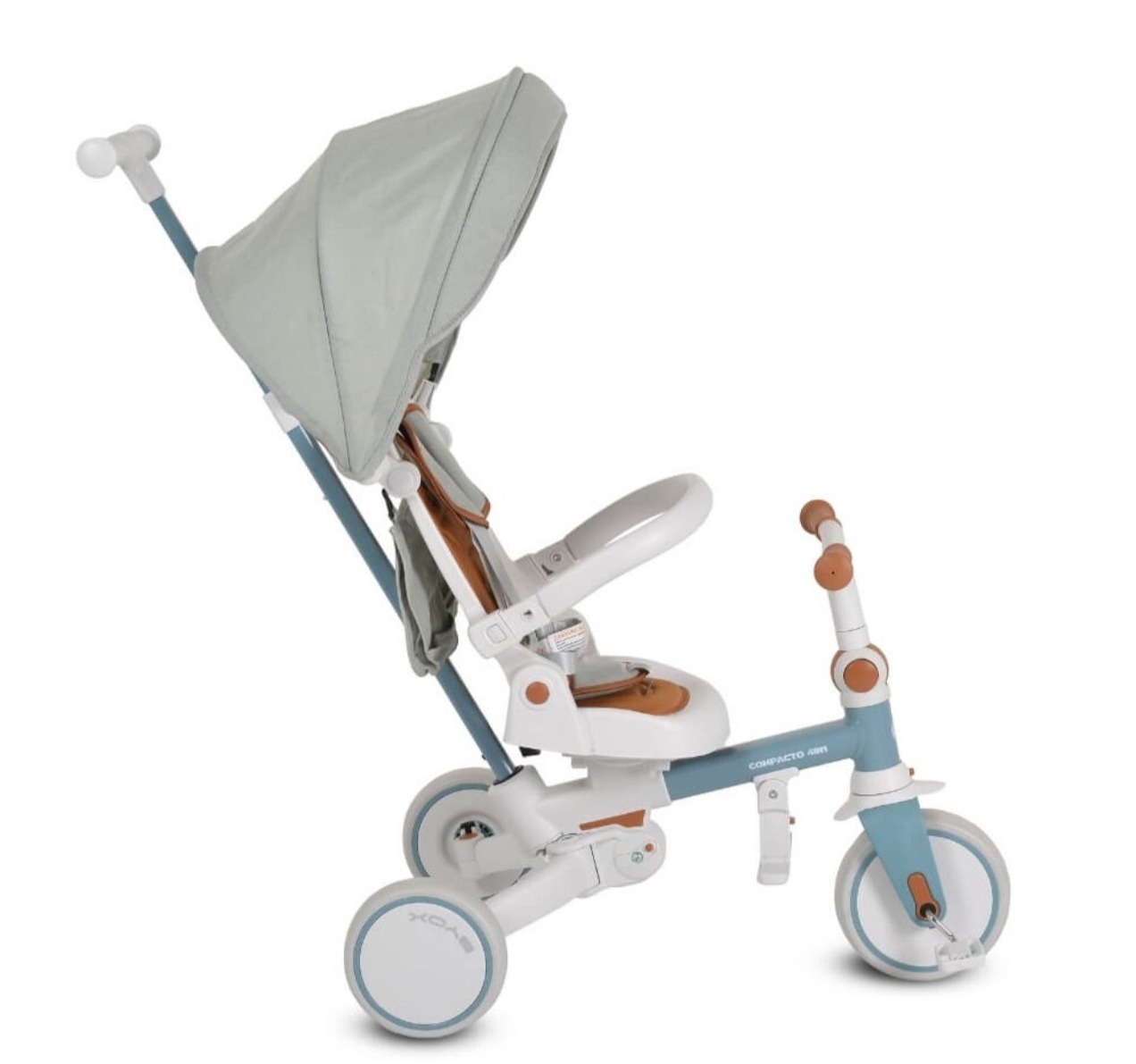 Compacto tricikl za decu 4u1 sa polozajima naslona