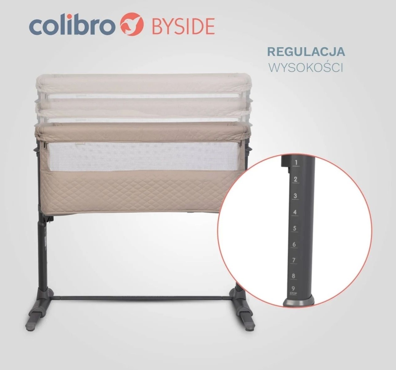 Colibro Byside kolevka za bebe do 9kg