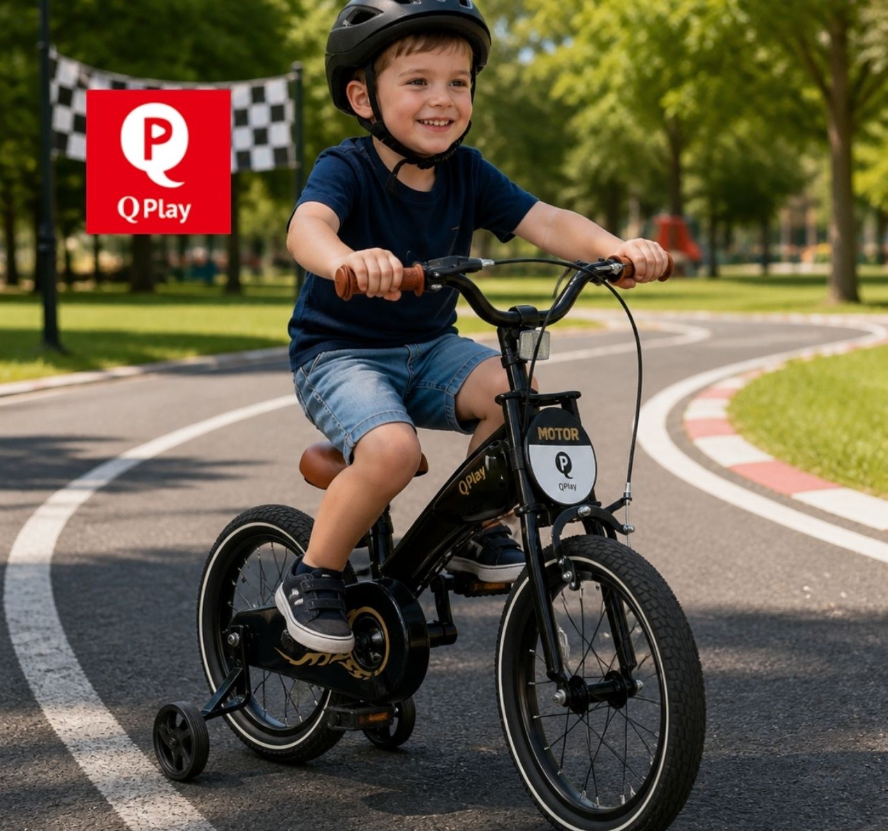 Qplay bicikl 16 inca za decu-Happy kids