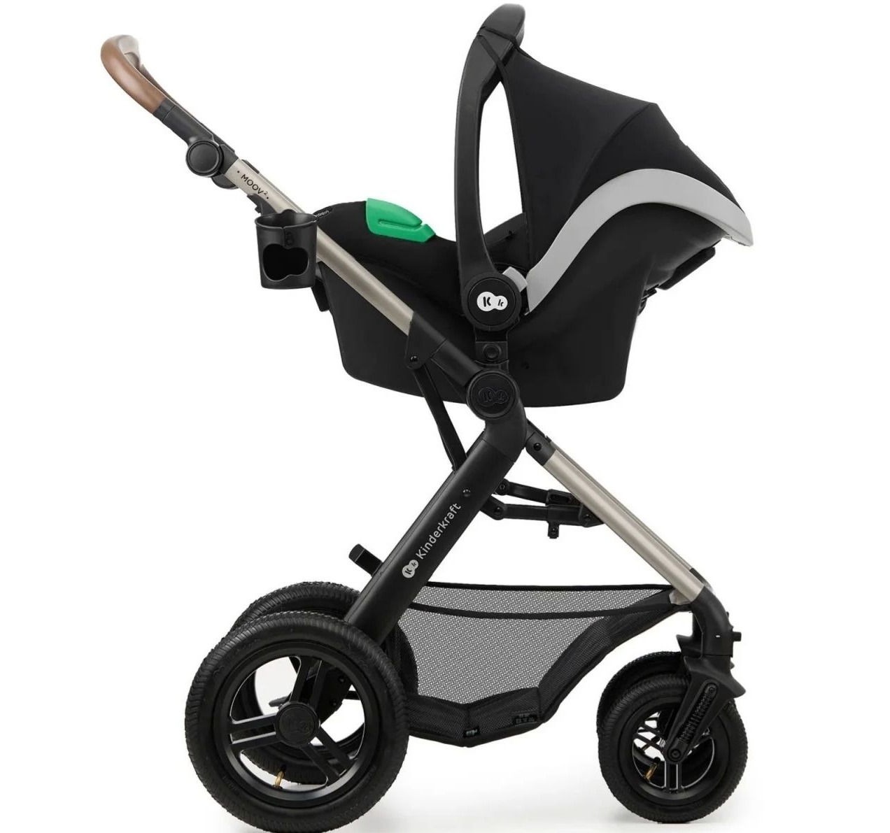 Moov 2 kolica za bebe set 3u1 sa auto sedistem