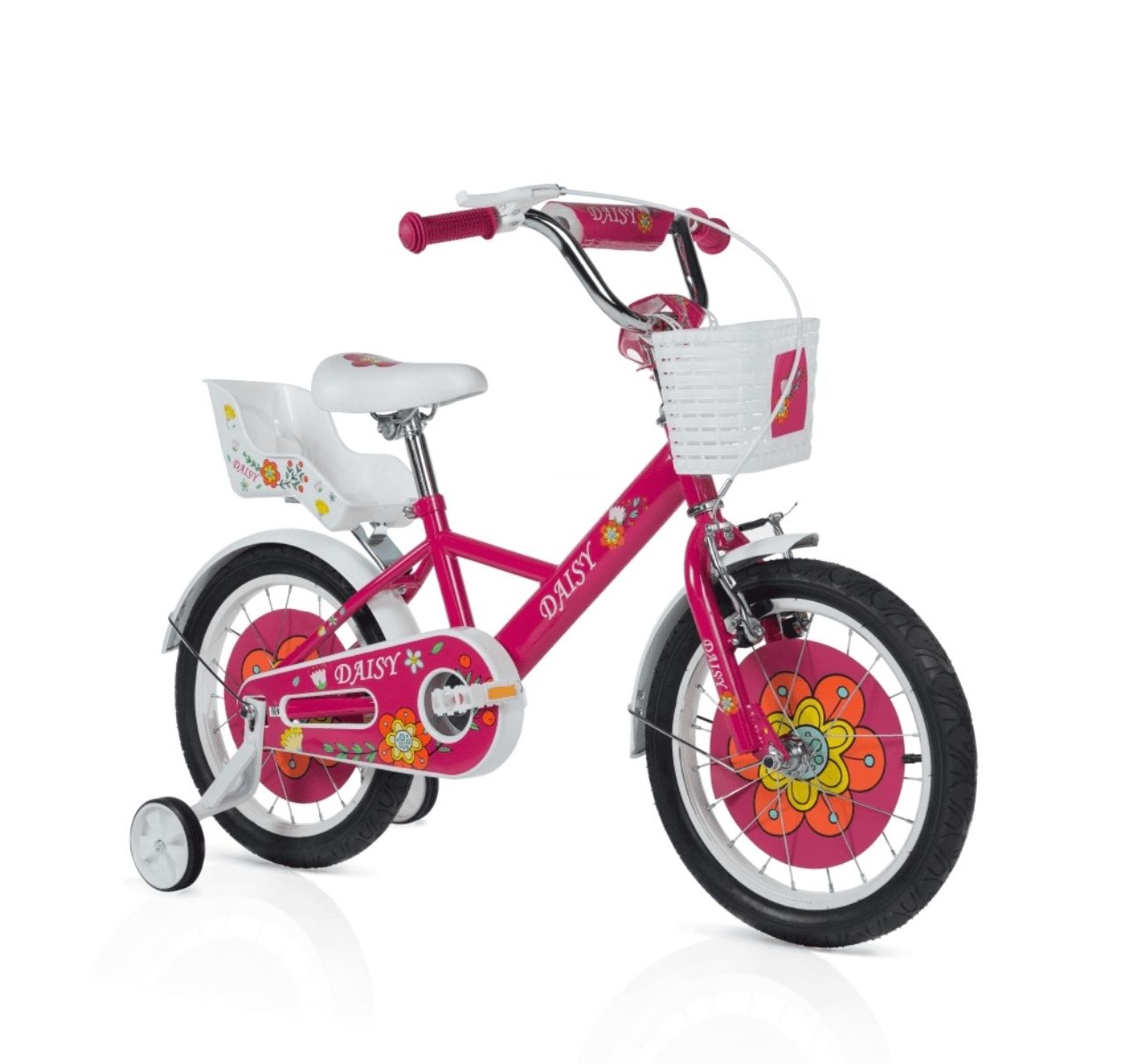 Daisy bicikl za decu 16" roze boja-Happy kids