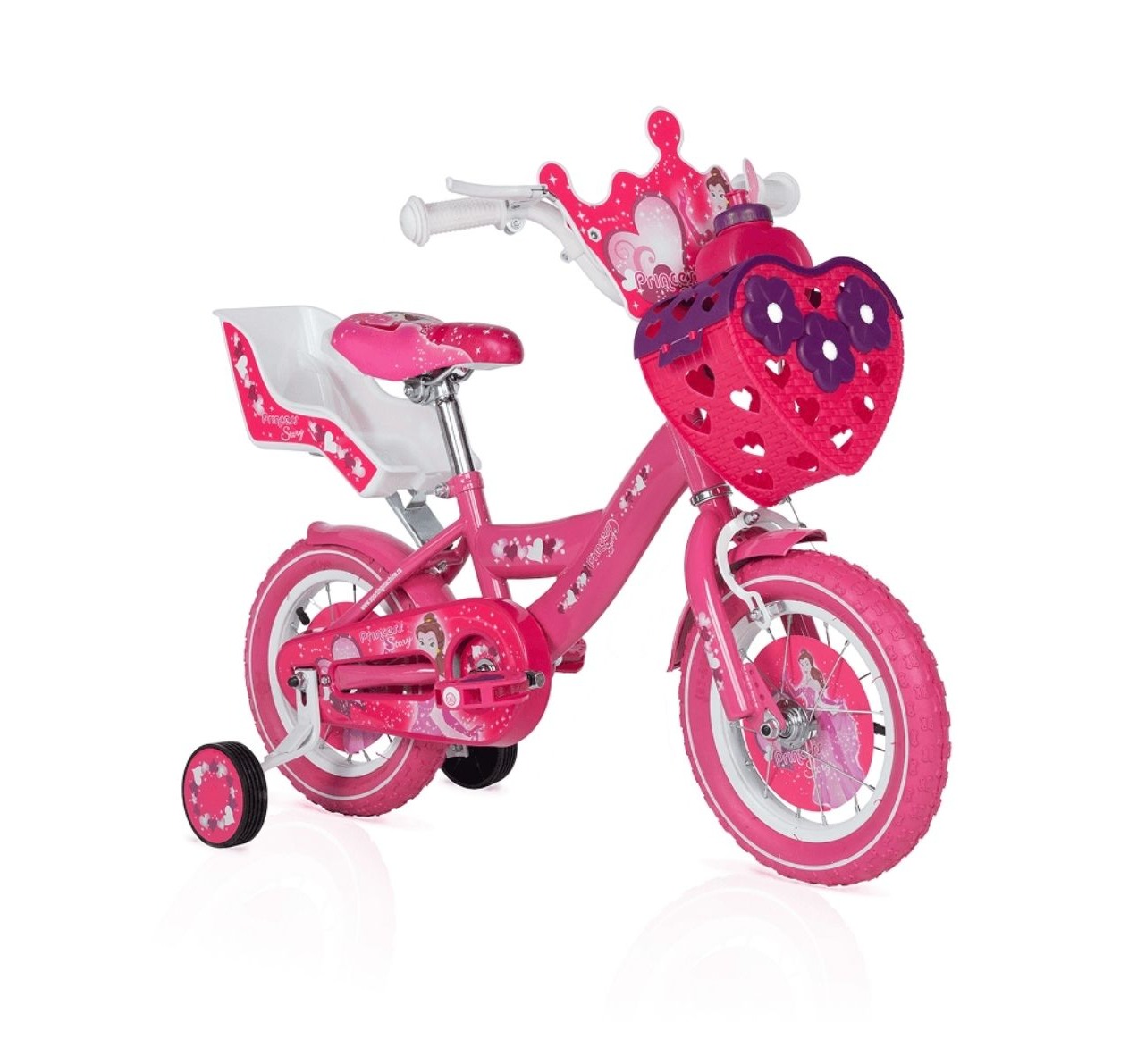 bicikl za devojcice od 2-4 god Pink-Happy kids