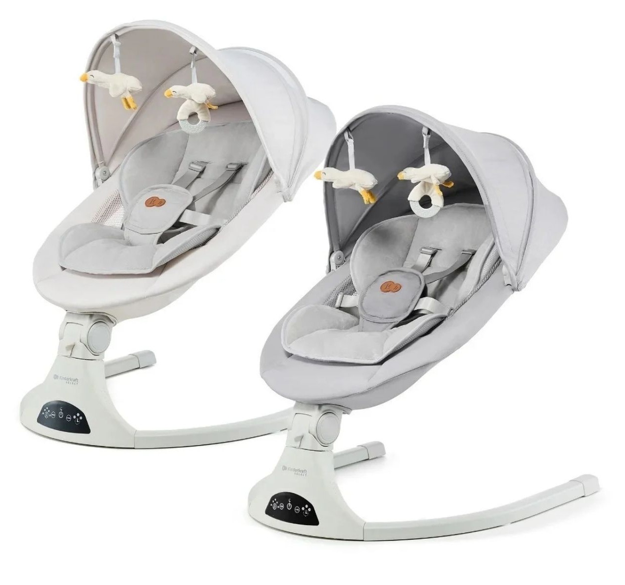 Kinderkraft njihalice Tulsy do 9kg-Happy kids
