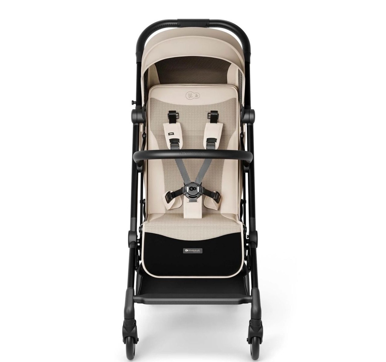 Kinderkraft Pilot 2 kolica za bebe do 22kg Soft Beige sa pojasevima