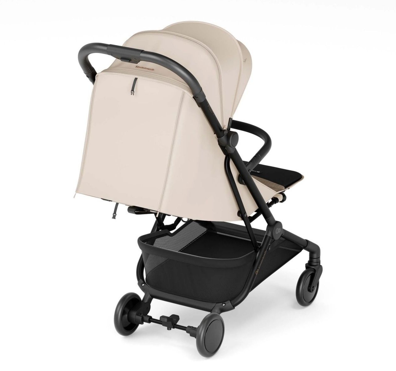 Kinderkraft Pilot 2 kolica za bebe do 22kg Soft Beige sa soping korpom