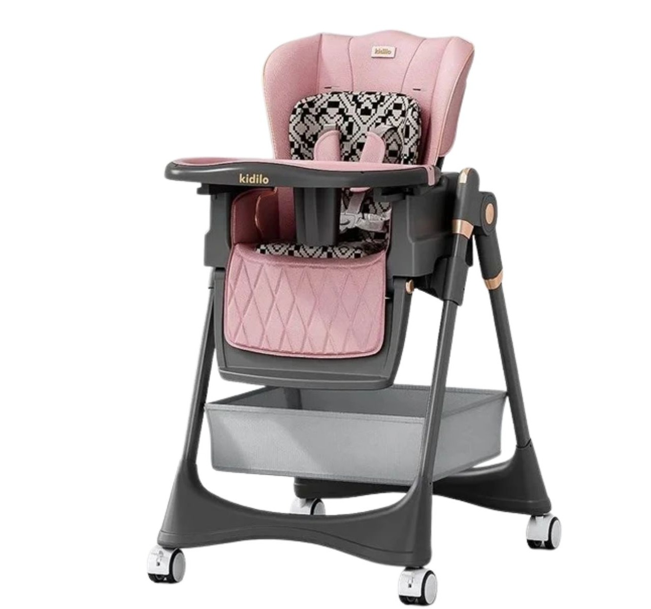 Kidilo 8100 ljuljaška/hranilica za bebe 2u1